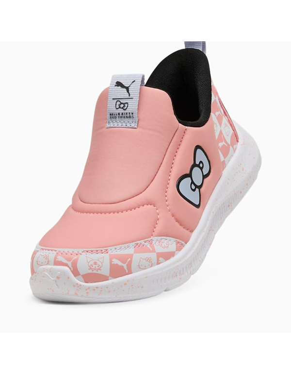 PUMA X HELLO KITTY KIDS AND FRIENDS PUMA FAN RACER 2 EASE-IN SNEAKER PINK FRUIT COOL WEATHER PUMA BLACK