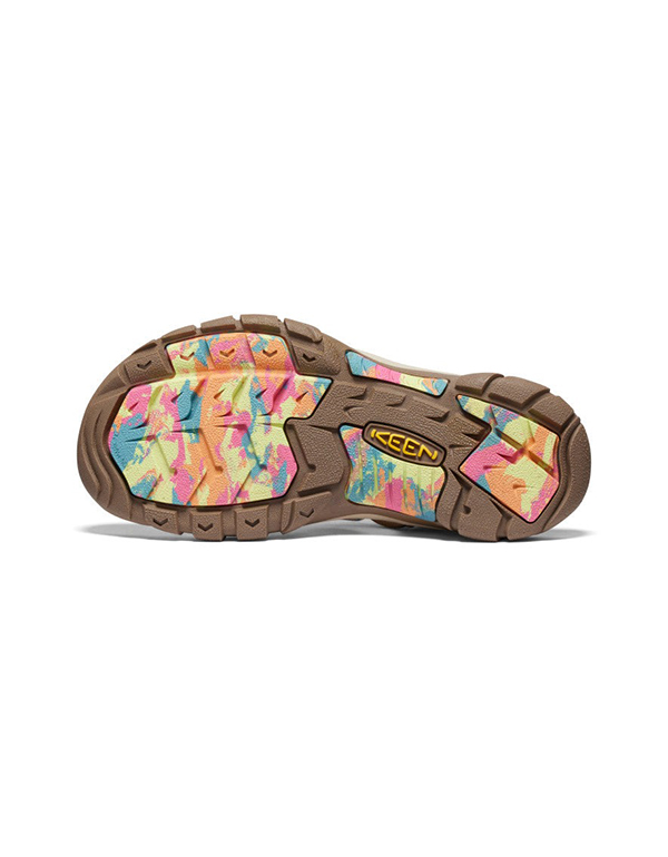 KEEN WOMENS NEWPORT RETRO SANDAL MULTI SAFARI