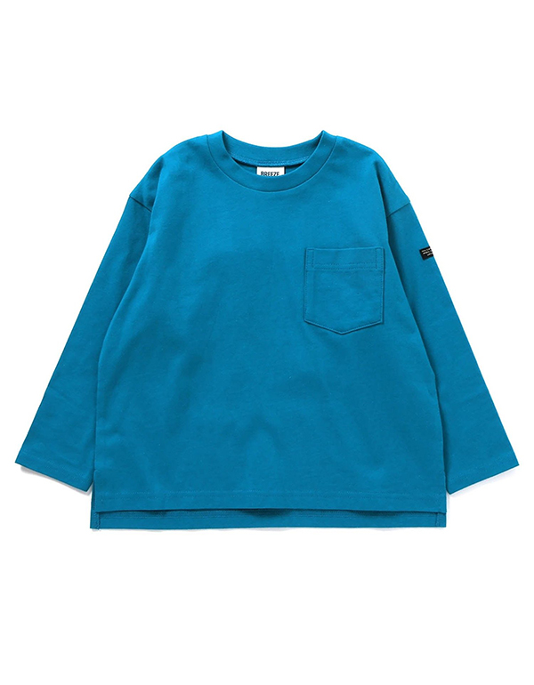 BREEZE SOLID BORDER LONG SLEEVE T-SHIRT 13COLOR