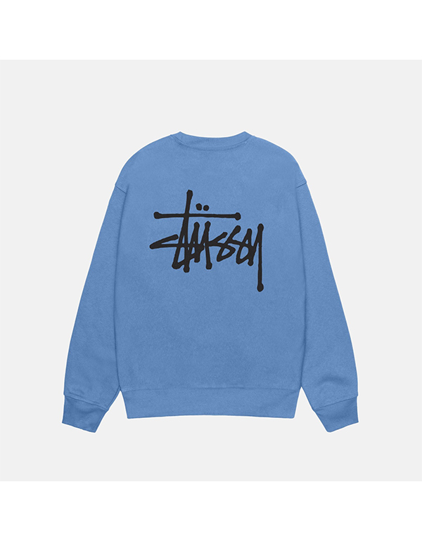 STUSSY BASIC CREW 8COLOR