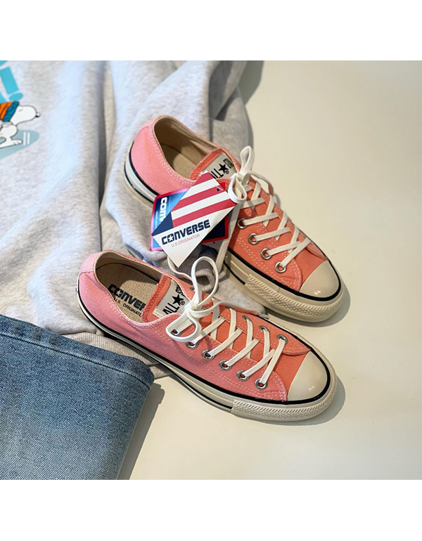 CONVERSE ALL STAR US COLORS DENIM OX PINK