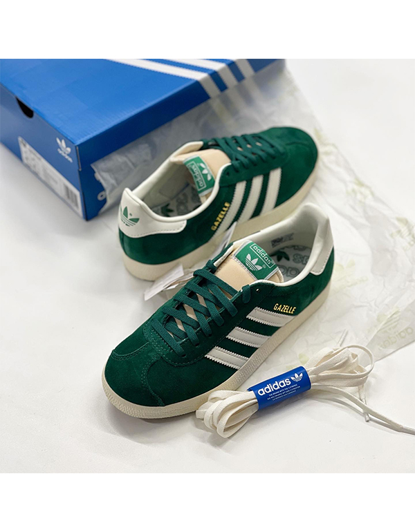 ADIDAS GAZELLE GREEN WHITE