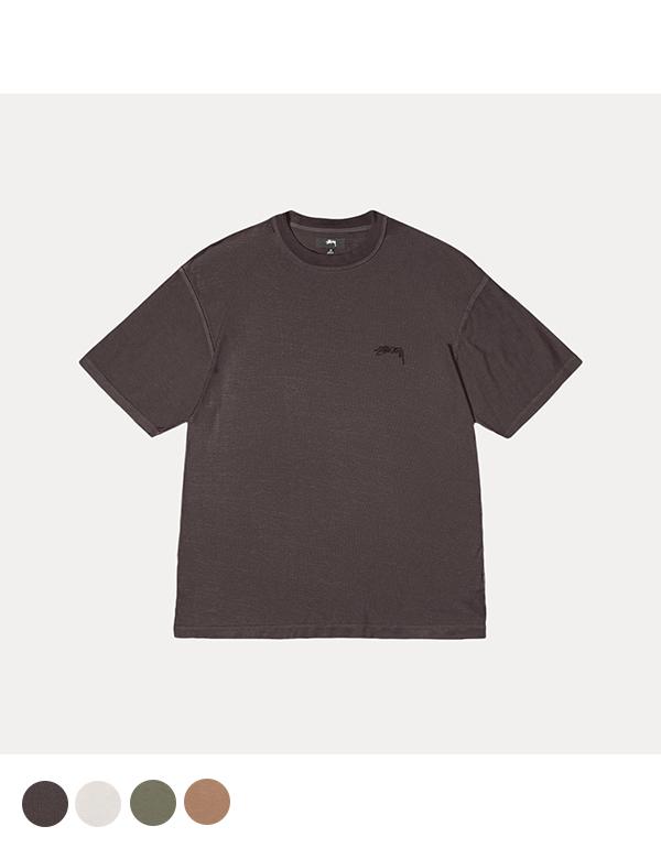 STUSSY LAZY TEE 4COLOR